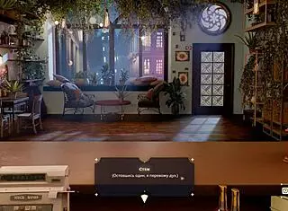 i grabbed that baristas dick and started dominating him with blowjob and gangbang action