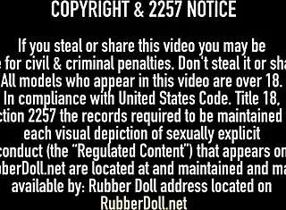 hey, vna vets rubberdoll and puma swede team up for european big tits blonde brunette 3some lesbian strapon in latex stockings.