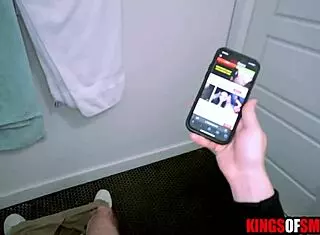 Stepsister with big tits offers taboo help to her stepbrother through intense pov blowjob and cock masturbation.