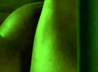 Horny lesbian slave masturbates sniffing mistresses panties feeling intense orgasm and bondage emotions in domination scene