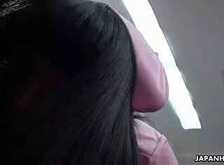 japanese nurse yui nozomi subtly handles sucking that dick in uncensored action