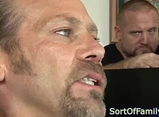 Whoa, this redhead stepteen 18+ is sucking cock before intense analsex close up! 😲