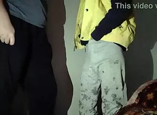 stepmom watches my masturbation then we dive into sex