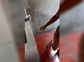 My Neighbor In The Patio Bathing Shows Off Incredible Tits And Rich Ass. This Brunette Goddess From Canada Is Ready For Fucking.