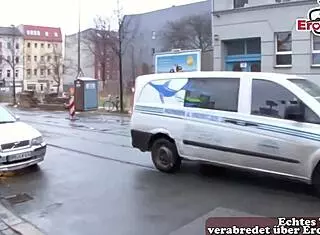German Street Slut Picked Up For Sex