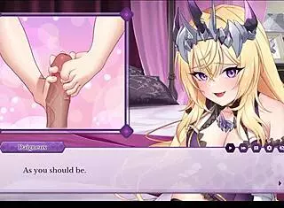 Arrogant Kaiju Princess Daigneux Gives Intense Footjob