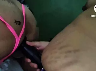 Girlfriend Suggestively Straps On For Sissy Domination