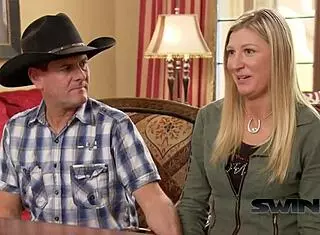 Gorgeous Brunette Milf Babes and Adorable Friends Get Pounded Doggystyle in Horny Swinger Group with Shaved Pussy Licking.