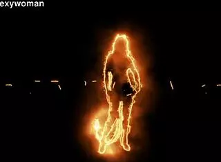 Blonde's showing her pussy right inside the car... um, in that mall parking lot, all horny and exhibitionist-like.