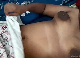i feel so turned on stripping this indian desi cute lady's dress to check her hairy pussy and armpit temp