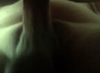 in this close-up scene, a milf with a big ass bends over for doggystyle action with a monster cock leading to a creampie finish