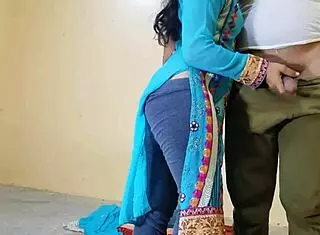 Young 18 teen gets tight ass fucked in painful rough indian anal