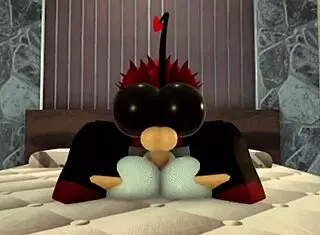 Bunny girl teases me so I breed her rough in Roblox fan request second part