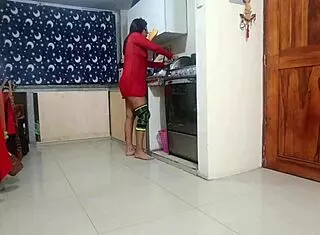 uh i just fucked my milf stepmother hard in the kitchen with her big tits bouncing