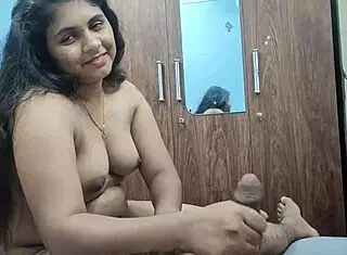Intimate Night With Malayali Wife Offering Gentle Penis Massage And Handjob