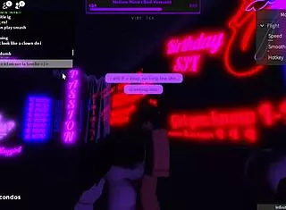 In this new Roblox condo voyeur scene with voice and audio participants engage in really good rp sex