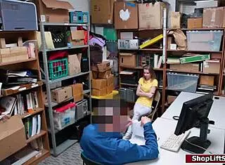 teen shoplifter gets fucked and then released, oh man i cant believe it happend like that