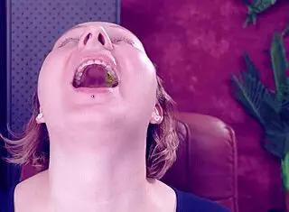 eating chewing fetish giantess vibes no chances for little 18+ jelly teddybears arya grander
