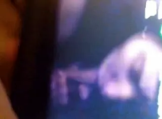 giving a blow job on camcorder