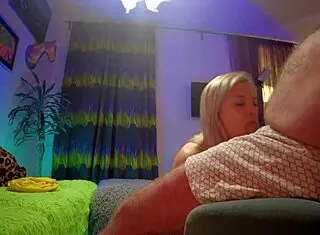 This cute blonde teen amateur was getting her mouth fucked hard by her driving instructor in a homemade POV session. She took it deep like a pro.