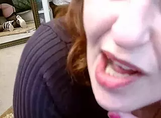 Teasing dirty talk from dawnskye1962 in fishnet thigh highs and heels before mirrors