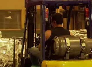 Whoa, this brunette gets pounded outdoors by monster cock until facial cumshot! 😈