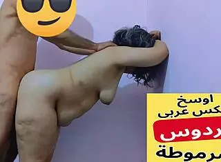 Whoa, this Arabian Egyptian horny MILF aunty gets the best fuck while talking to her lover and I pound her sweet pussy
