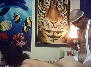 Glasses-Wearing Skinny Italian Model Takes First-Time Pounding From Machine in Homemade Video!