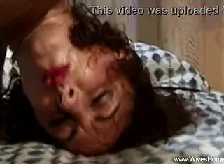 Curly Haired Housewife Masturbates with Toy in Glamour Solo Scene!