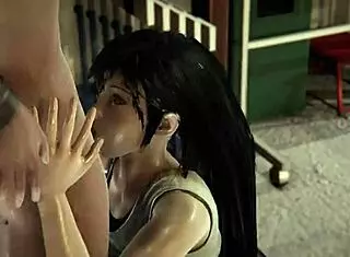 Double Futanari Fantasy In Final Fantasy 7 With Yuffie And Tifa Lockhart