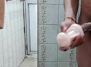 I fuck sex toy imagining my sister-in-law's rich mouth in homemade fetish play