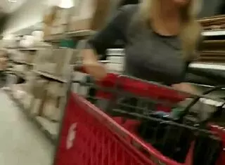 Hey, you think this filth trap in the shop hides a big fat ass granny?