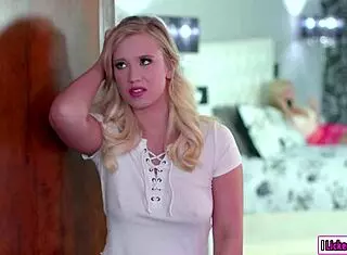 Christie finds amusement in her stepdaughter's company during a casual afternoon