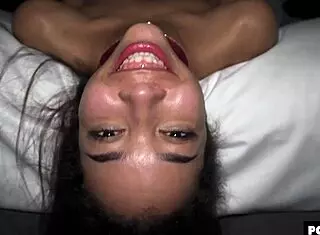 Double Teamed Filipino Teen 18+ Gets Rough Fucking With Cum In Mouth And Deepthroat In 3some