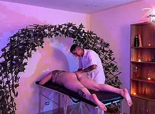 oh god, masseuse got me so horny i had to masturbate wildly before he returned