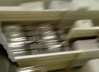 Hey, you think this filth trap in the shop hides a big fat ass granny?