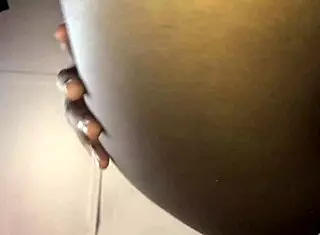 daddy loves stroking his cock for my teen pussy