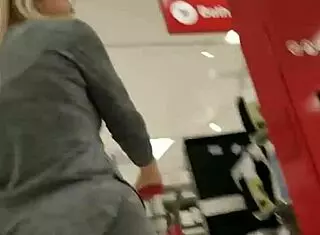 Hey, you think this filth trap in the shop hides a big fat ass granny?