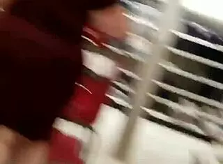 Hey, you think this filth trap in the shop hides a big fat ass granny?