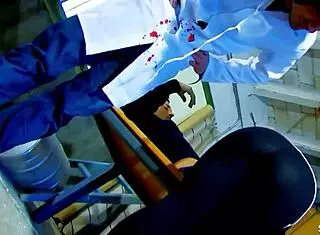 European Teen Angelica Enjoys Suggestive Carnival Threesome with Rough Sex and Comic German Roleplay