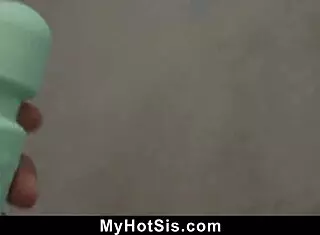 hey stepbro convinces his taboo stepsis for pov interracial cowgirl ride in bedroom! 😏