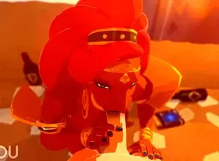 urbosa handling sucking and fucking tasks in intriguing sequence