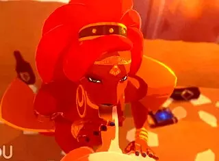 urbosa handling sucking and fucking tasks in intriguing sequence