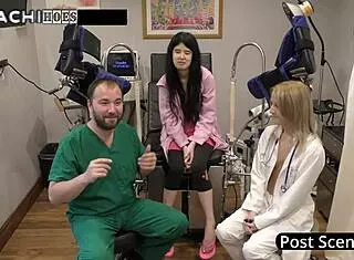 I feel so aroused moaning in ecstasy during my solo anal session. Alexandria Wu fingers her gaping pussy with toys close up