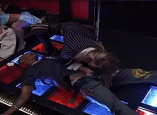 amazing girls line up for a private strip-tease with lingerie and stockings teasing...