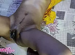 Desi Stepdaughter Hole Closeup Rub Clit Hairy Pussy Fuck!