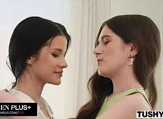 Tushy Hotties Sophie Weber Hot Pearl in Intense Anal Foursome