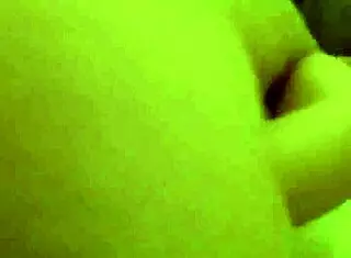 French Curvy Big Ass Contrasts Slim Waist in Doggy Style Position