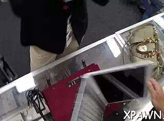 Beauty Unleashes Intense Sex Action in the Shop with Rough Passion