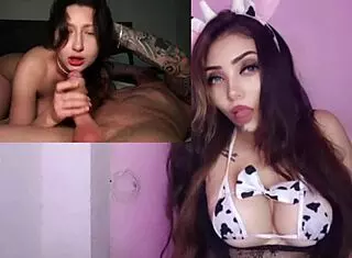 Young Russian girl with big natural tits receives hard anal penetration in close-up pov style from horny partner.